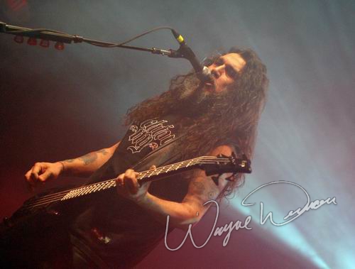 Slayer at Lifestyle Communities Pavilion Columbus, OH on February 12, 2007 &mdash; concert photo by Wayne Dennon