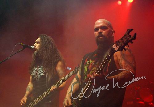 Slayer at Lifestyle Communities Pavilion Columbus, OH on February 12, 2007 &mdash; concert photo by Wayne Dennon