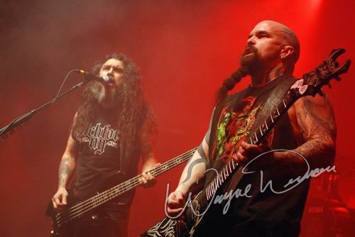 Slayer at Lifestyle Communities Pavilion Columbus, OH on February 12, 2007 &mdash; concert photo by Wayne Dennon