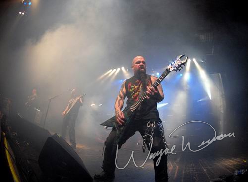 Slayer at Lifestyle Communities Pavilion Columbus, OH on February 12, 2007 &mdash; concert photo by Wayne Dennon
