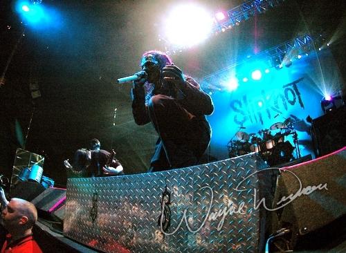 Slipknot at U.S. Bank Arena Cincinnati, OH on October 14, 2005 &mdash; concert photo by Wayne Dennon