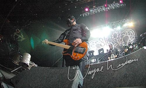 Slipknot at U.S. Bank Arena Cincinnati, OH on October 14, 2005 &mdash; concert photo by Wayne Dennon