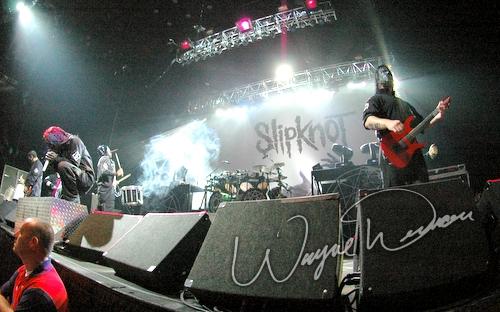 Slipknot at U.S. Bank Arena Cincinnati, OH on October 14, 2005 &mdash; concert photo by Wayne Dennon