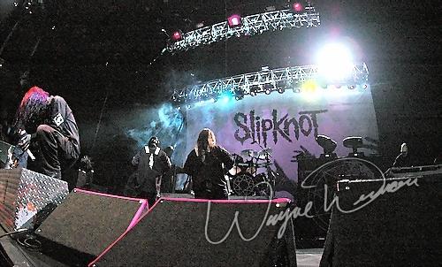 Slipknot at U.S. Bank Arena Cincinnati, OH on October 14, 2005 &mdash; concert photo by Wayne Dennon