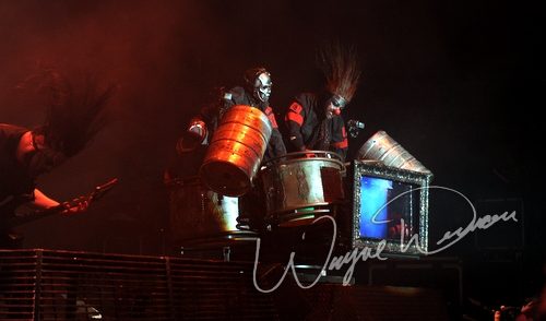 Slipknot at Columbus Crew Stadium Columbus, OH on May 16, 2009 &mdash; concert photo by Wayne Dennon