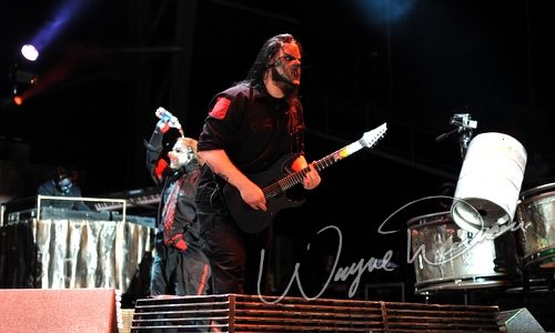 Slipknot at Columbus Crew Stadium Columbus, OH on May 16, 2009 &mdash; concert photo by Wayne Dennon