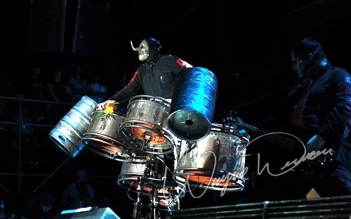 Slipknot at Columbus Crew Stadium Columbus, OH on May 16, 2009 &mdash; concert photo by Wayne Dennon