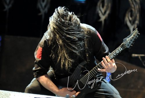 Slipknot at Columbus Crew Stadium Columbus, OH on May 16, 2009 &mdash; concert photo by Wayne Dennon