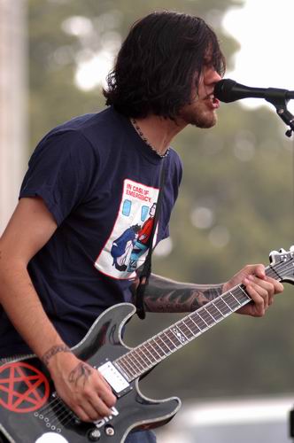 Smile Empty Soul at X-Fest Dayton, OH on September 14, 2003 &mdash; concert photo by Wayne Dennon