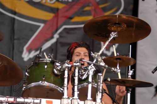 Smile Empty Soul at X-Fest Dayton, OH on September 14, 2003 &mdash; concert photo by Wayne Dennon
