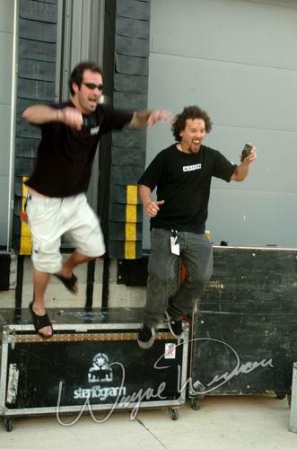 Smile Empty Soul at PromoWest Pavilion Columbus, OH on June 9, 2004 &mdash; concert photo by Wayne Dennon