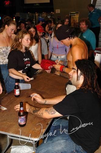 Smile Empty Soul at PromoWest Pavilion Columbus, OH on June 9, 2004 &mdash; concert photo by Wayne Dennon