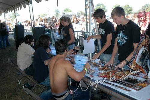 Smile Empty Soul at X-Fest Dayton, OH on September 19, 2004 &mdash; concert photo by Wayne Dennon