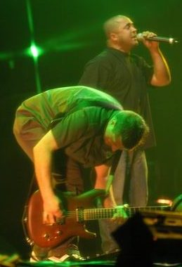 Staind at Freedom Hall Louisville, KY on June 6, 2003 &mdash; concert photo by Wayne Dennon