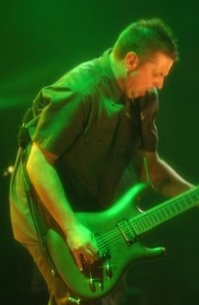 Staind at Freedom Hall Louisville, KY on June 6, 2003 &mdash; concert photo by Wayne Dennon