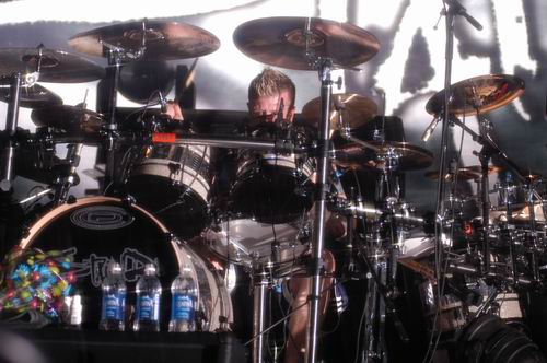 Staind at Freedom Hall Louisville, KY on June 6, 2003 &mdash; concert photo by Wayne Dennon