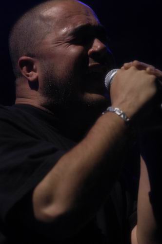 Staind at Freedom Hall Louisville, KY on June 6, 2003 &mdash; concert photo by Wayne Dennon