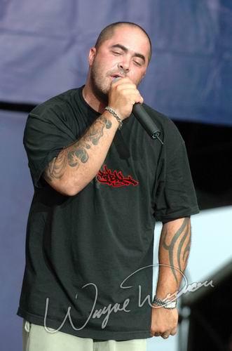 Staind at Rolling Rock Town Fair Latrobe, PA on July 31, 2004 &mdash; concert photo by Wayne Dennon