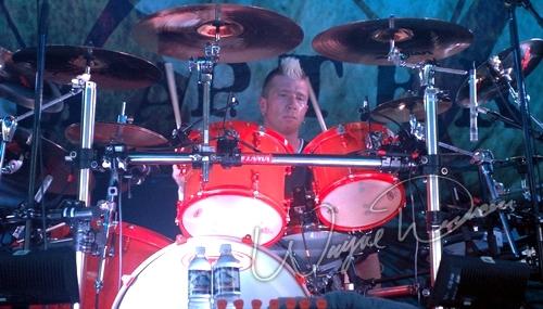 Staind at Riverbend Music Center Cincinnati, OH on August 3, 2005 &mdash; concert photo by Wayne Dennon