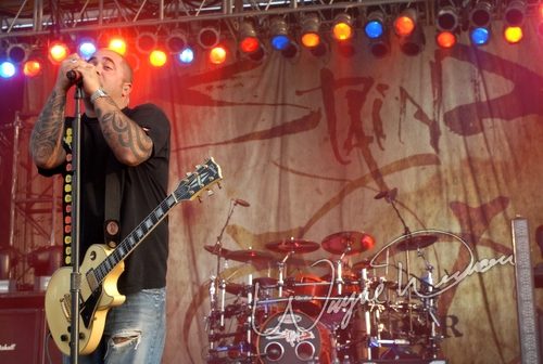 Staind at Montgomery Co. Fairgrounds Dayton, OH on September 17, 2006 &mdash; concert photo by Wayne Dennon