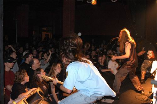 Strapping Young Lad at Agora Theater Cleveland, OH on September 5, 2003 &mdash; concert photo by Wayne Dennon