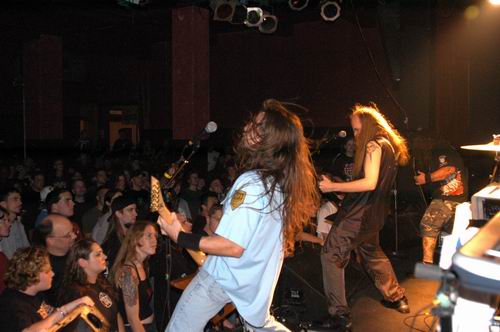 Strapping Young Lad at Agora Theater Cleveland, OH on September 5, 2003 &mdash; concert photo by Wayne Dennon
