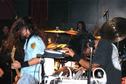 Strapping Young Lad at Agora Theater Cleveland, OH on September 5, 2003 &mdash; concert photo by Wayne Dennon