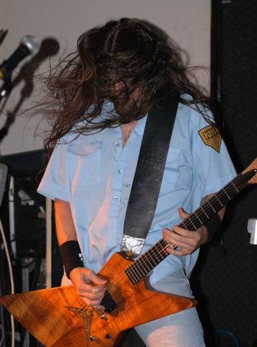 Strapping Young Lad at Agora Theater Cleveland, OH on September 5, 2003 &mdash; concert photo by Wayne Dennon