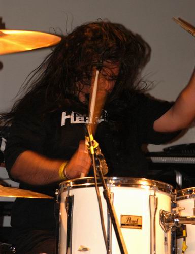 Strapping Young Lad at Agora Theater Cleveland, OH on September 5, 2003 &mdash; concert photo by Wayne Dennon