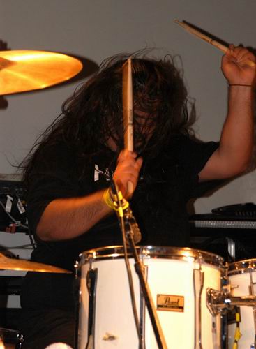 Strapping Young Lad at Agora Theater Cleveland, OH on September 5, 2003 &mdash; concert photo by Wayne Dennon