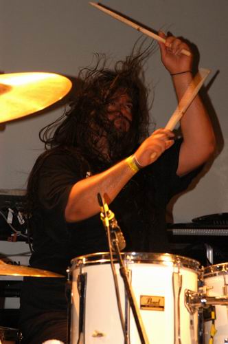 Strapping Young Lad at Agora Theater Cleveland, OH on September 5, 2003 &mdash; concert photo by Wayne Dennon