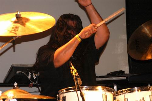 Strapping Young Lad at Agora Theater Cleveland, OH on September 5, 2003 &mdash; concert photo by Wayne Dennon