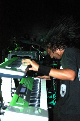 Strapping Young Lad at Agora Theater Cleveland, OH on September 5, 2003 &mdash; concert photo by Wayne Dennon