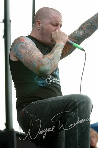 Atreyu at Ozzfest Columbus, OH on July 20, 2004 &mdash; concert photo by Wayne Dennon