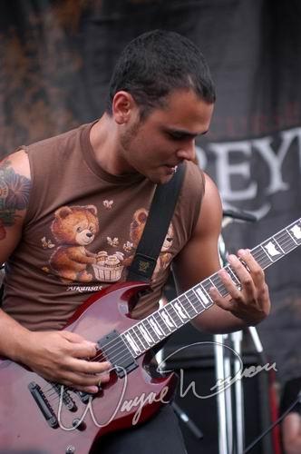 Atreyu at Ozzfest Columbus, OH on July 20, 2004 &mdash; concert photo by Wayne Dennon