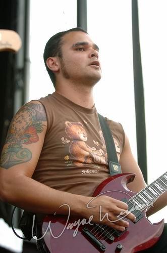 Atreyu at Ozzfest Columbus, OH on July 20, 2004 &mdash; concert photo by Wayne Dennon