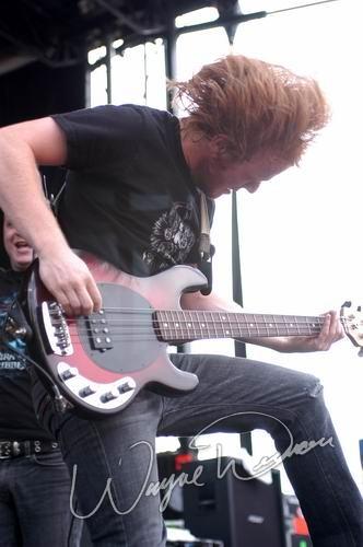 Atreyu at Ozzfest Columbus, OH on July 20, 2004 &mdash; concert photo by Wayne Dennon