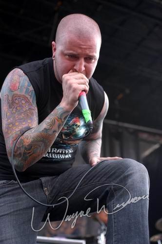 Atreyu at Ozzfest Columbus, OH on July 20, 2004 &mdash; concert photo by Wayne Dennon
