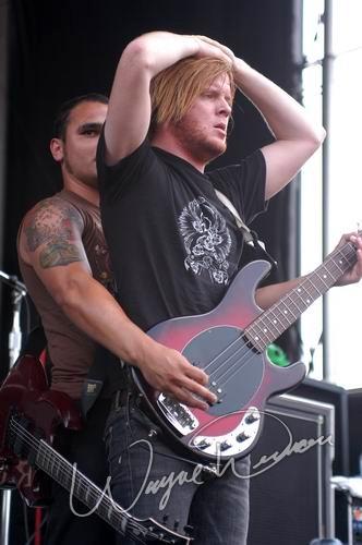 Atreyu at Ozzfest Columbus, OH on July 20, 2004 &mdash; concert photo by Wayne Dennon