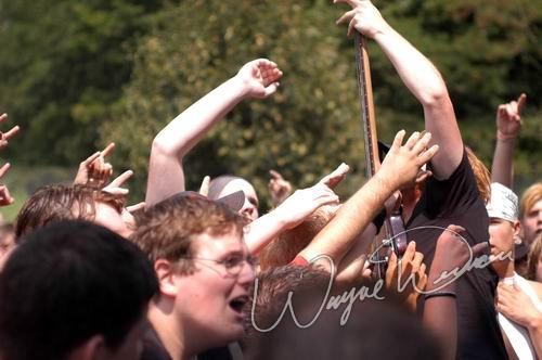 Atreyu at Ozzfest Columbus, OH on July 20, 2004 &mdash; concert photo by Wayne Dennon
