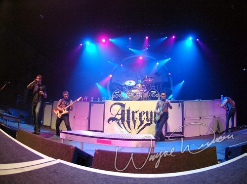 Atreyu at Hara Arena Dayton, OH on March 17, 2006 &mdash; concert photo by Wayne Dennon
