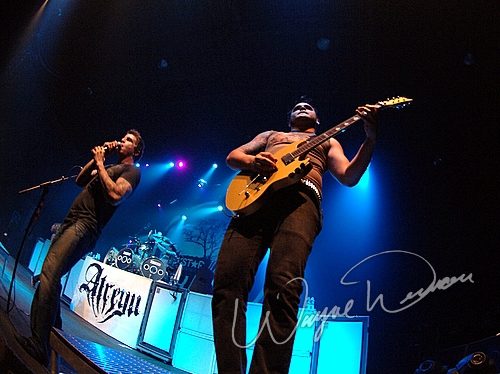 Atreyu at Hara Arena Dayton, OH on March 17, 2006 &mdash; concert photo by Wayne Dennon