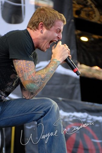 Atreyu at Verizon Wireless Music Center Noblesville, IN on August 10, 2007 &mdash; concert photo by Wayne Dennon