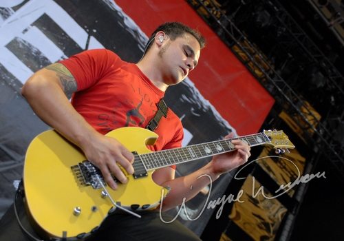 Atreyu at Verizon Wireless Music Center Noblesville, IN on August 10, 2007 &mdash; concert photo by Wayne Dennon