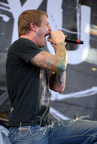 Atreyu at Verizon Wireless Music Center Noblesville, IN on August 10, 2007 &mdash; concert photo by Wayne Dennon