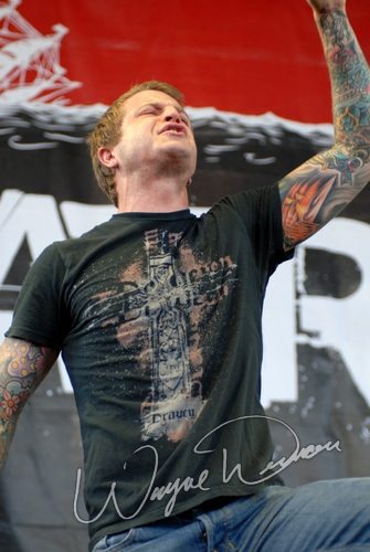 Atreyu at Verizon Wireless Music Center Noblesville, IN on August 10, 2007 &mdash; concert photo by Wayne Dennon
