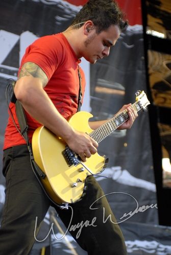 Atreyu at Verizon Wireless Music Center Noblesville, IN on August 10, 2007 &mdash; concert photo by Wayne Dennon