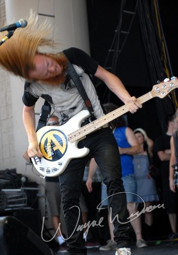 Atreyu at Verizon Wireless Music Center Noblesville, IN on August 10, 2007 &mdash; concert photo by Wayne Dennon