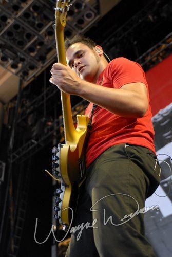 Atreyu at Verizon Wireless Music Center Noblesville, IN on August 10, 2007 &mdash; concert photo by Wayne Dennon