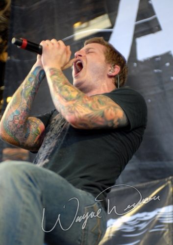 Atreyu at Verizon Wireless Music Center Noblesville, IN on August 10, 2007 &mdash; concert photo by Wayne Dennon